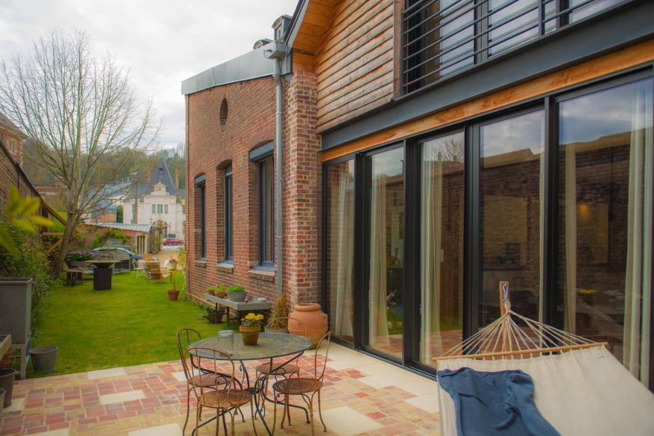 Chambres D'Hotes A L'Ecole Buissonniere Honfleur Exteriör bild